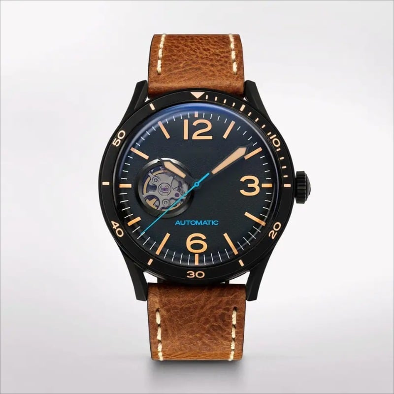 Custom 316L Stainless Steel Watch with SEIKO NH38 Automatic Movement