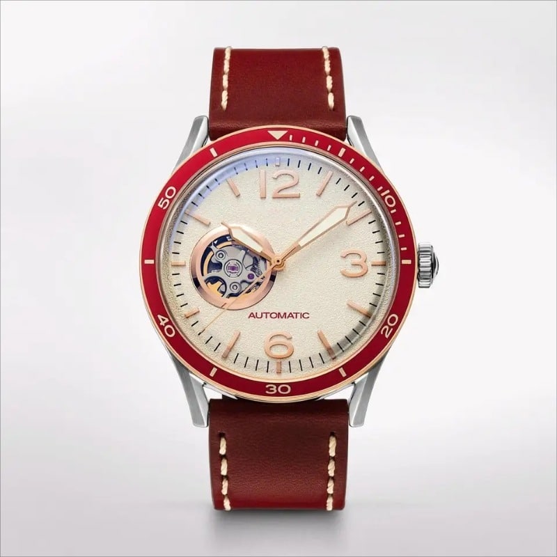 Custom 316L Stainless Steel Watch with SEIKO NH38 Automatic Movement